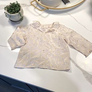 Bonpoint || 🍒 100% Silk Voile Blouse